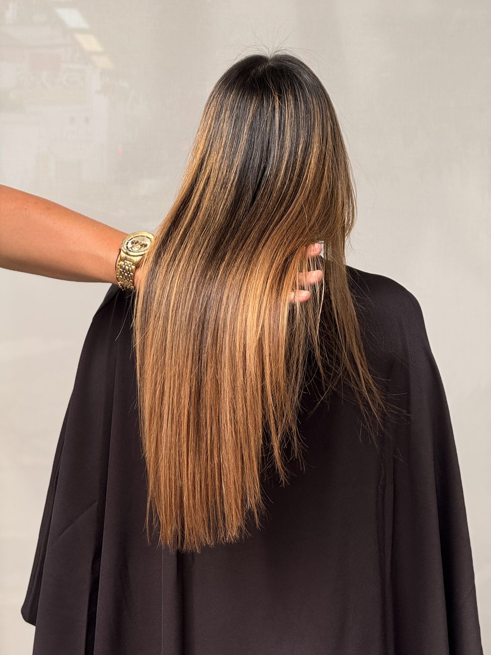 Result after KPV Pro — hair shine and movement